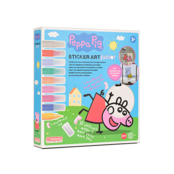 Sticker Art Peppa Pig, Artes y Manualidades