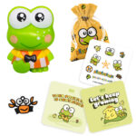 Figura Keroppi con accesorios exclusivos | Hello Kitty and Friends